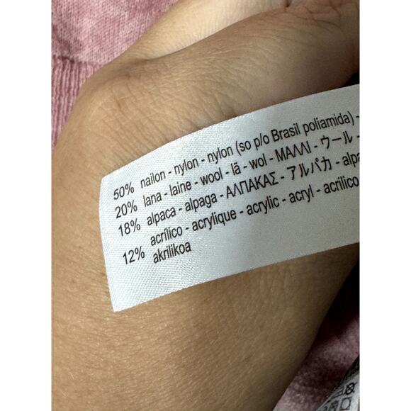 NWT Zara Long sleeve Size Large Alpaca and Wool Blend Super soft and cozy - Picture 3 of 5